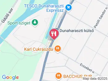 Timi Presszó Dunaharaszti a térképen