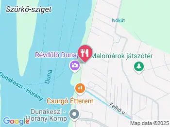 Csurgó Étterem Dunakeszi a térképen