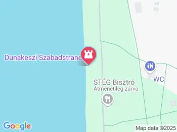 Dunakeszi szabadstrand Dunakeszi a térképen
