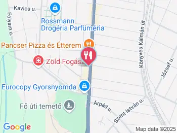 Kínai Büfé Dunakeszi a térképen