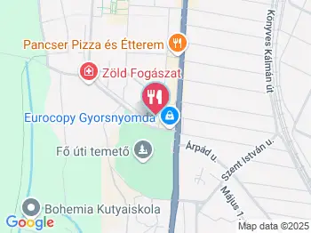 Kotkoda Étkezde Dunakeszi a térképen