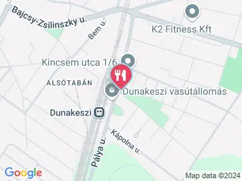 Mézi Rétes Boltja Dunakeszi a térképen