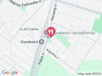 Pizza Mamma Dunakeszi a térképen