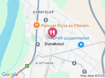 Pléh Csárda Étterem Dunakeszi a térképen