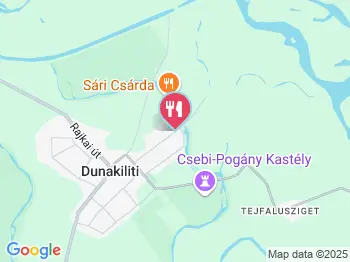 Villa Hedi Panzió & Étterem Dunakiliti a térképen
