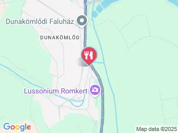 Dunakömlődi Halászcsárda Dunakömlőd a térképen