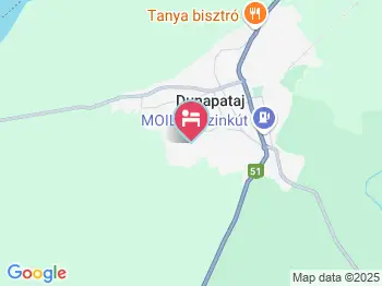 Faluszéli Vendégház Dunapataj a térképen