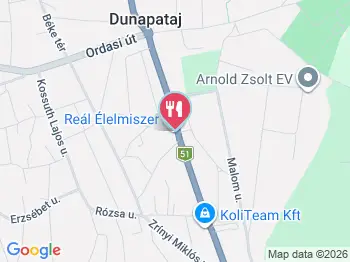 Hangulat Söröző Dunapataj a térképen