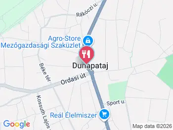 Kalotsa Pékség Dunapataj Dunapataj a térképen