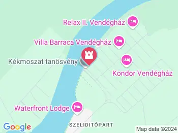 Kékmoszat tanösvény Dunapataj a térképen