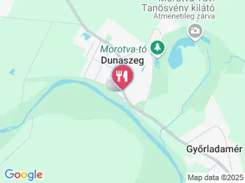 Koppány Csárda Dunaszeg a térképen