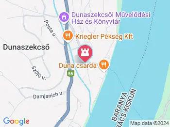Faluház - Halász Ferenc Emlékmúzeum Dunaszekcső a térképen