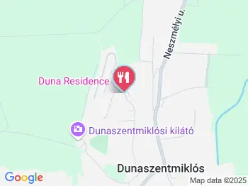 Duna Residence Étterme Dunaszentmiklós a térképen