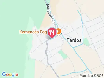 Zöld Akác Vendéglő Dunaszentmiklós a térképen