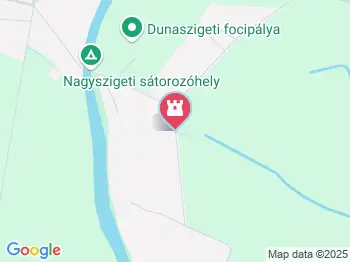 Denkpál-Hallépcső Dunasziget a térképen