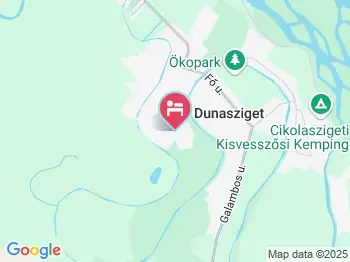 Szelle Lovasudvar és Panzió Dunasziget a térképen