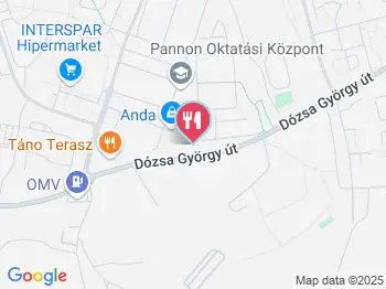 Aranyhordó Étterem & Pálinkaház Dunaújváros a térképen