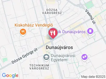 CsoKiss Manufaktúra Dunaújváros a térképen