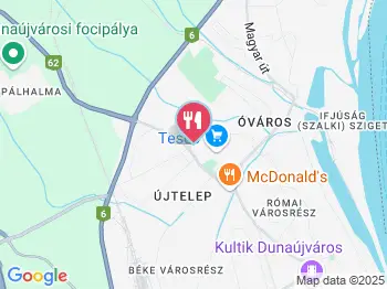 Grill express Étterem Dunaújváros a térképen