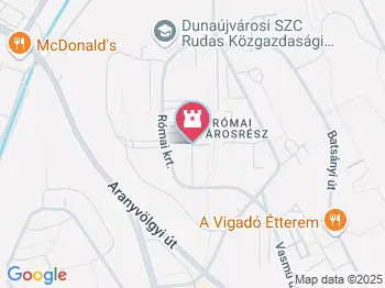 Intercisa Múzeum - Római Kőtár és Romkert Dunaújváros a térképen