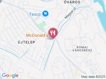 McDonald's Dunaújváros Dunaújváros a térképen