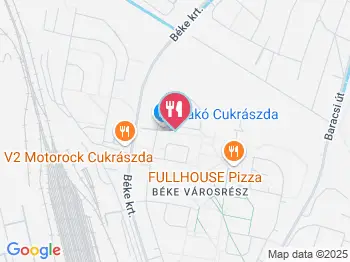 Táno Gyros I. Dunaújváros a térképen