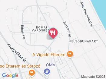 Táno Gyros II. Dunaújváros a térképen