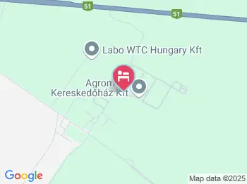 Erős Motel Dunavarsány a térképen