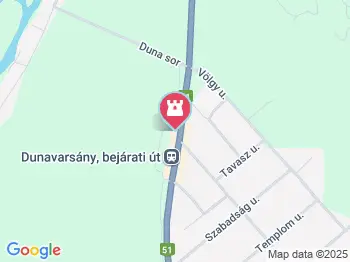 Komo-Sky 51 bázis Dunavarsány a térképen