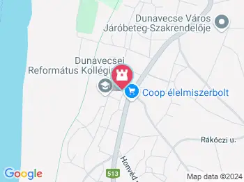 Világháborús honvéd hősi emlékmű Dunavecse a térképen