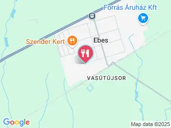 Arany Oroszlán Étterem Ebes a térképen