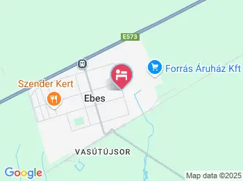 Ildikó Vendégház Ebes a térképen