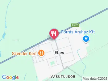 Sári Major Ebes a térképen