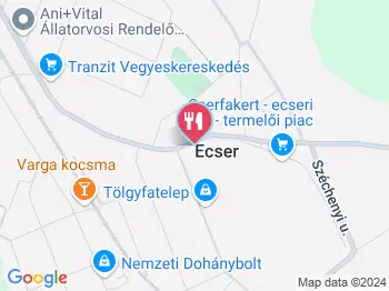 Szilva Cukrászda & Fagyizó Ecser a térképen