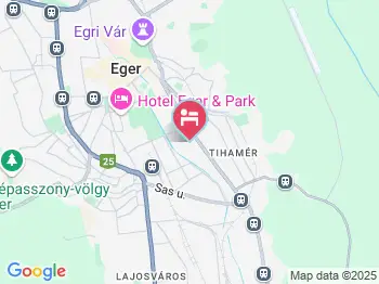 Anita Apartman Eger a térképen