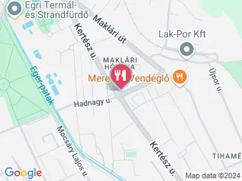 Böjt Bor- & Pálinkaház Eger a térképen