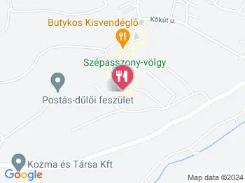 Bolyki Pincészet a Szépasszonyvölgyben Eger a térképen