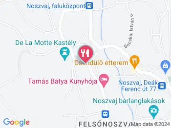 Bötye Lángos Eger a térképen