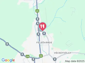 Bowling Factory Eger a térképen