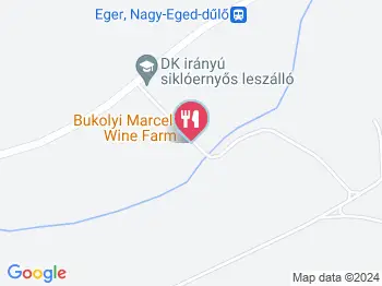 Bukolyi Marcell Wine Farm Eger a térképen