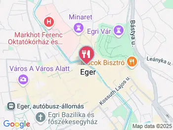 Caffe Dolce Vita Kávézó & Bár Eger a térképen