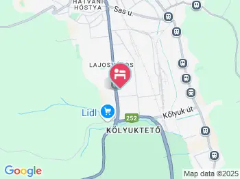 Canada Vendégház Eger a térképen