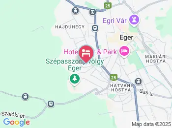 Castello Vendégház és Apartman Eger a térképen