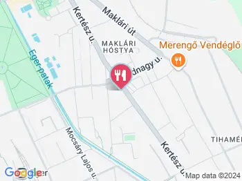 Cézár Söröző Eger a térképen