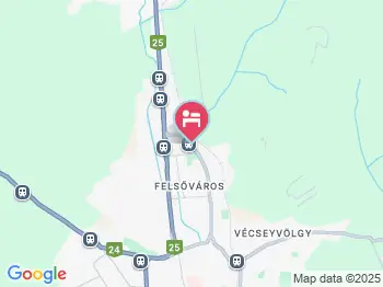 Cifrakapu Apartman Eger a térképen