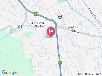 Csillagtúra Panzió Eger a térképen