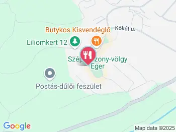 Demeter Borbár 44 Vinoteka Eger a térképen