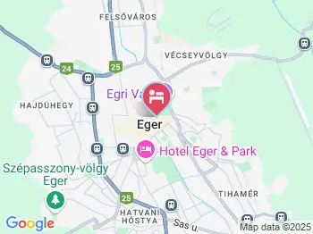 Dobó Vendégház Eger a térképen