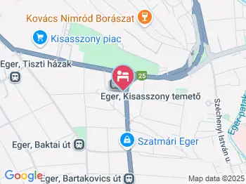 Dudás Vendégház & Zen House Eger a térképen