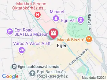 Eger Eye Óriáskerék Eger a térképen